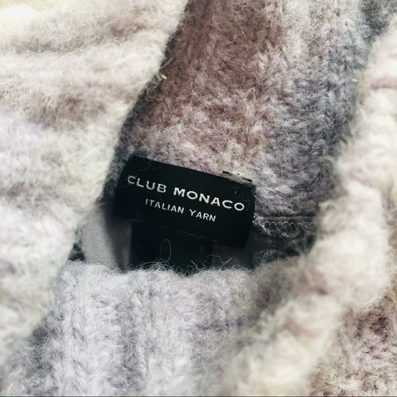 Beautiful Club Monaco pastel lavender sweater - Picture 5 of 9